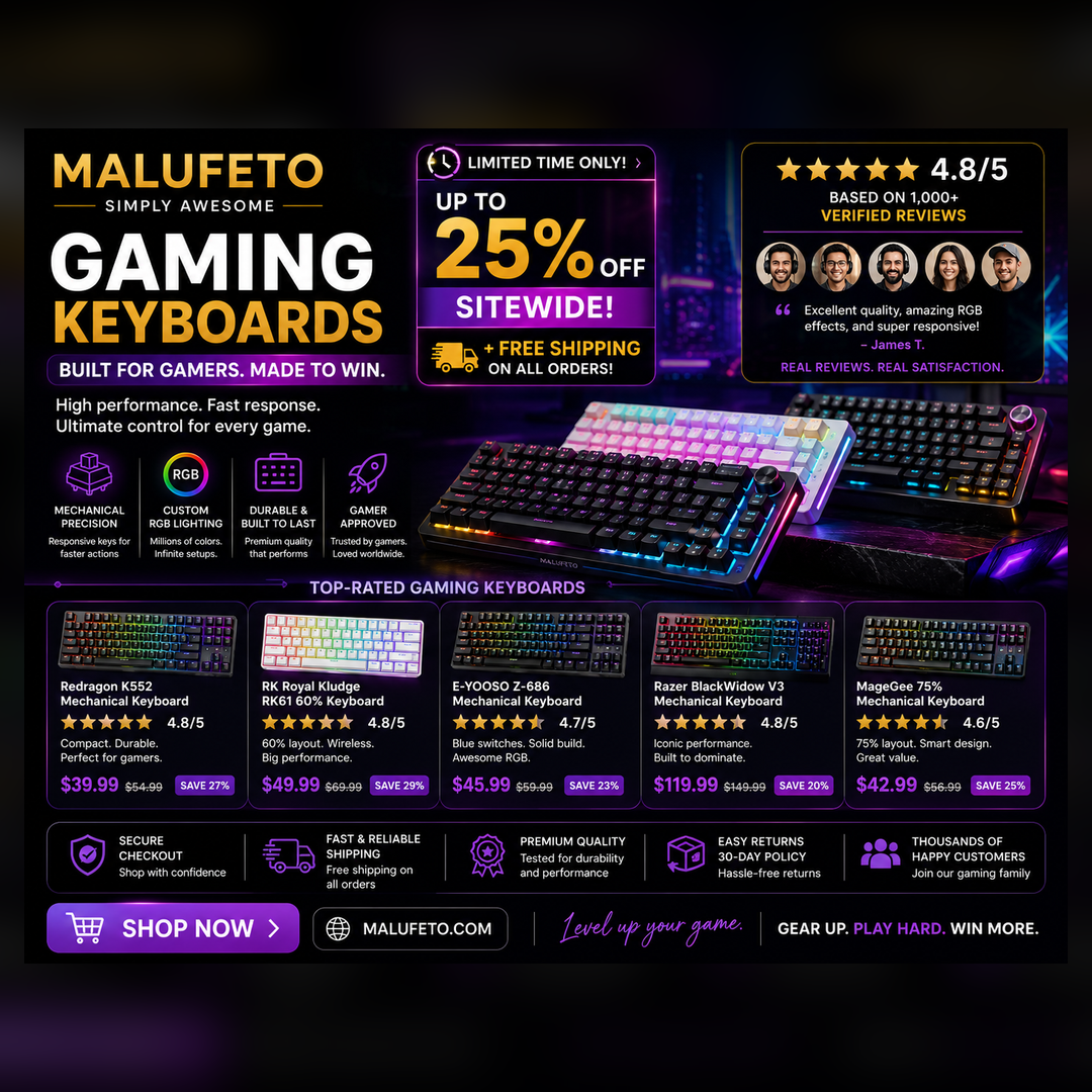 Malufeto Gaming keyboard Collection
