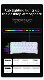 GravaStar K1 Lite Tri-Mode Gasket Mechanical Gaming Keyboard