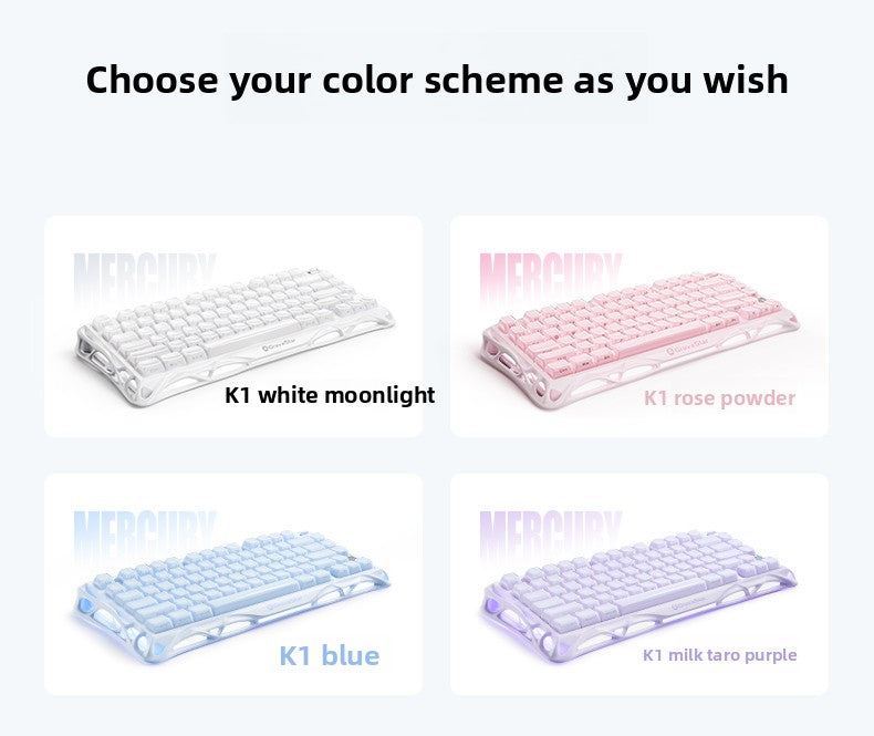 GravaStar K1 Lite Tri-Mode Gasket Mechanical Gaming Keyboard
