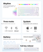 GravaStar K1 Lite Tri-Mode Gasket Mechanical Gaming Keyboard