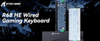 ATTACK SHARK R68 HE RGB Gaming Keyboard