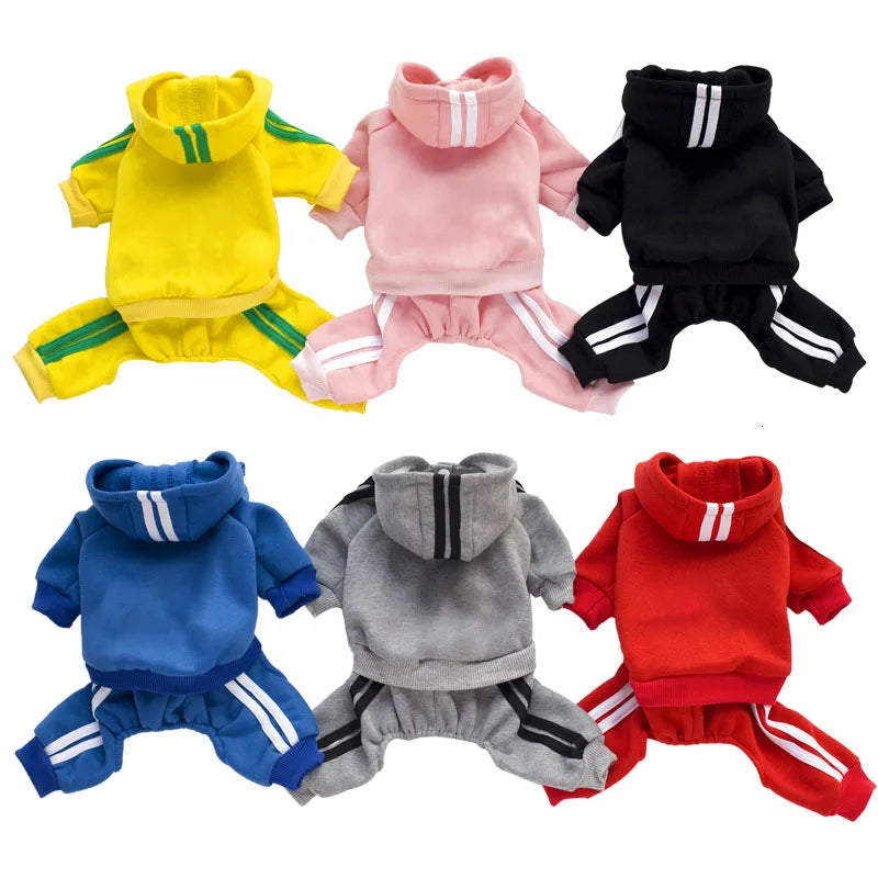 Adidog Dog Overalls – Winter Jumpsuit for Small Dogs & Yorkies