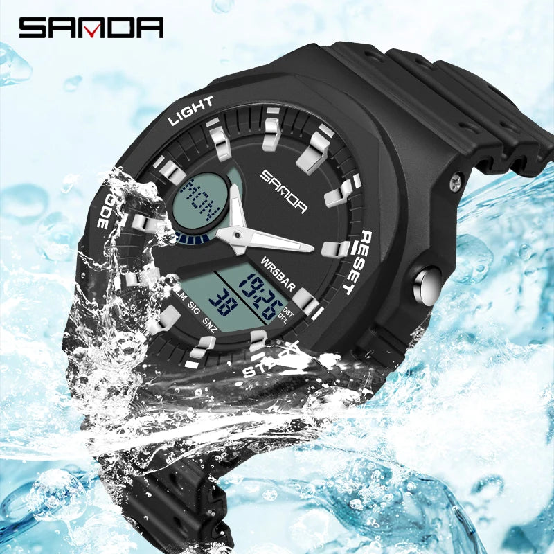 SANDA 6016 Men's G-Style Digital Sports Watch