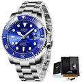 LIGE 10045 Men's Diver Sports Quartz Watch