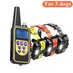 Waterproof Anti-Bark Dog Training Collar – Remote Control Rechargeable