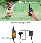 Waterproof Anti-Bark Dog Training Collar – Remote Control Rechargeable