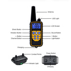 Waterproof Anti-Bark Dog Training Collar – Remote Control Rechargeable