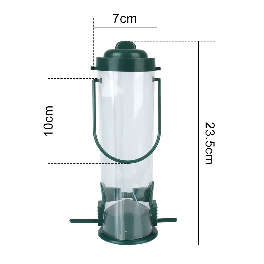 Hanging Wild Bird Seed Feeder – Outdoor Garden Decoration