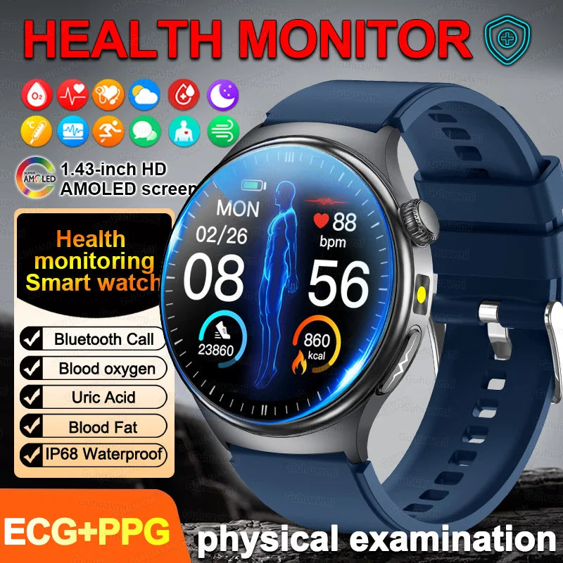 ECG Heart Health Smart Watch