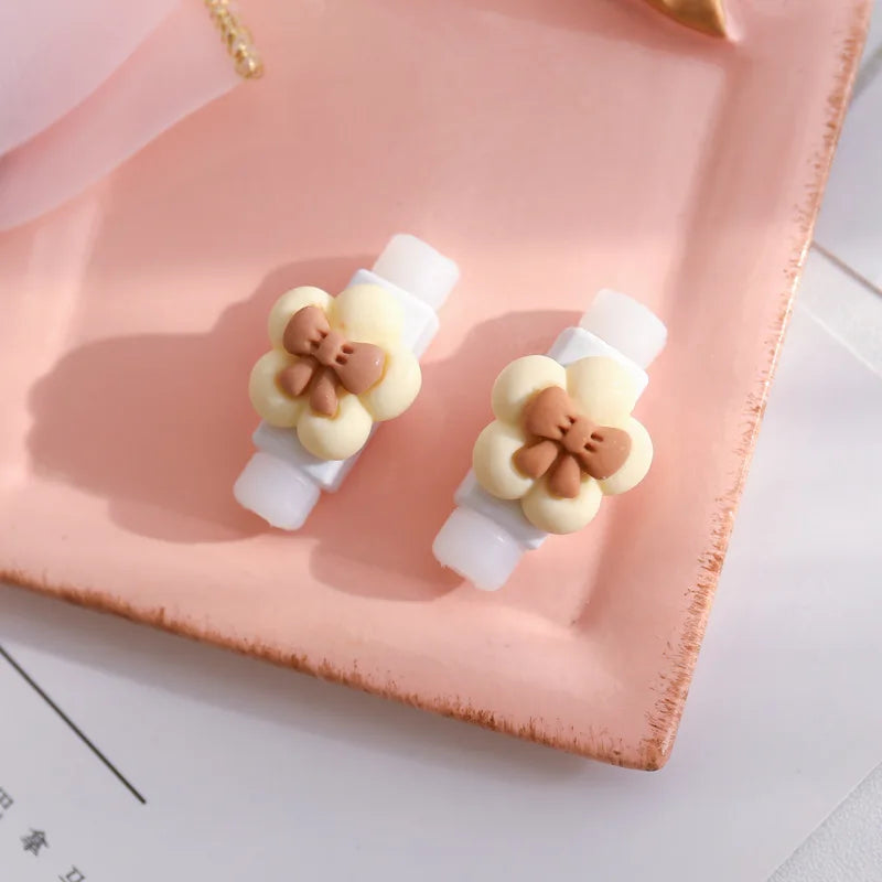Cute Leather Cord Winder & Organizer