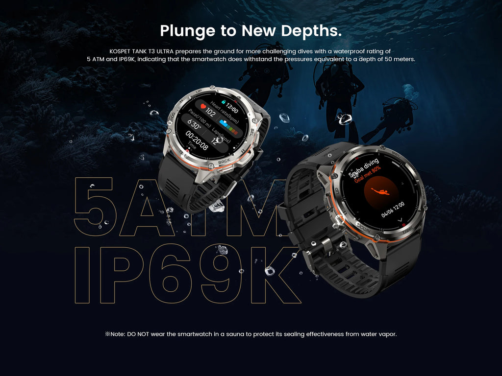 Rugged GPS Smart Watch – AMOLED