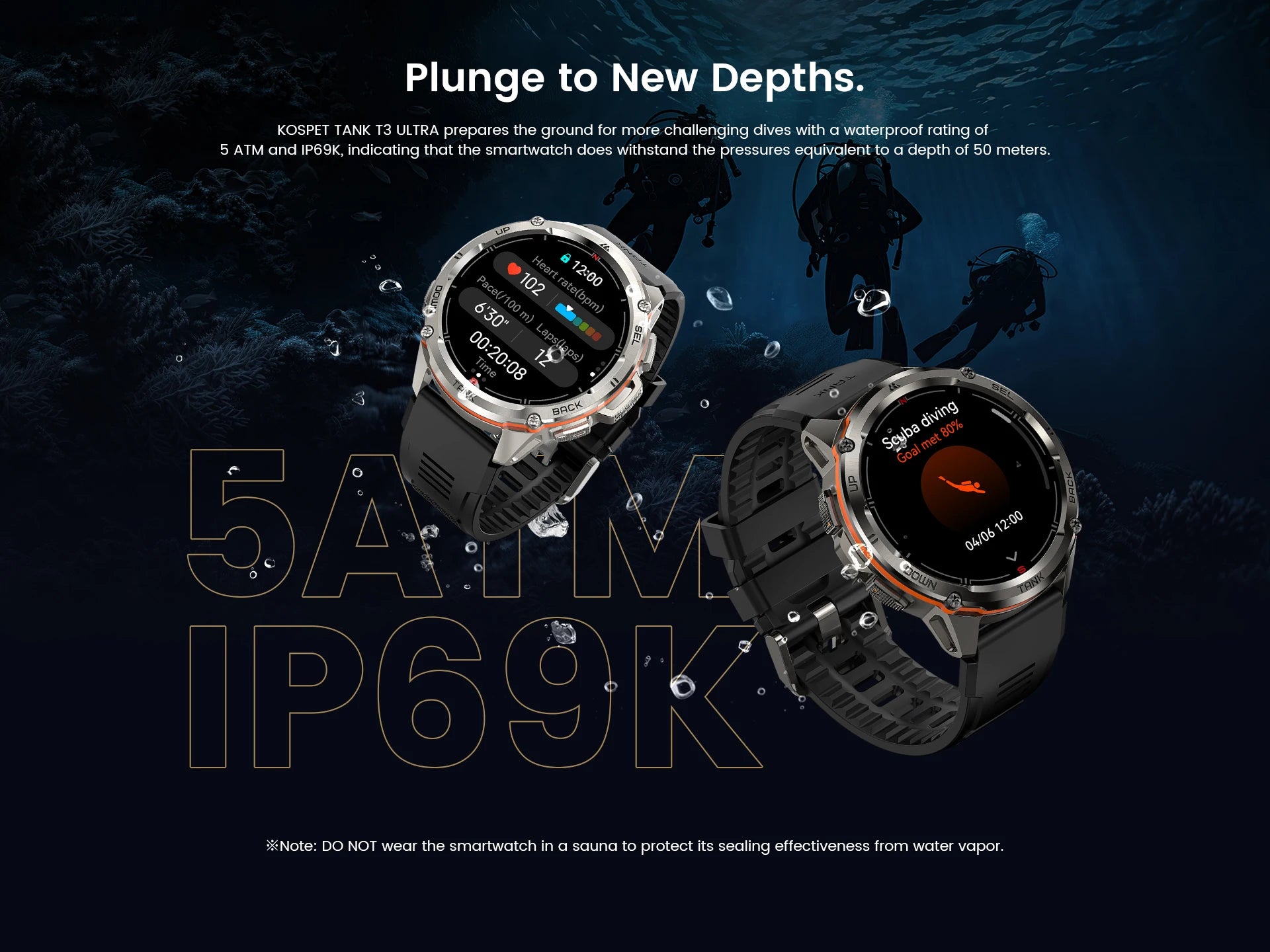 Rugged GPS Smart Watch – AMOLED