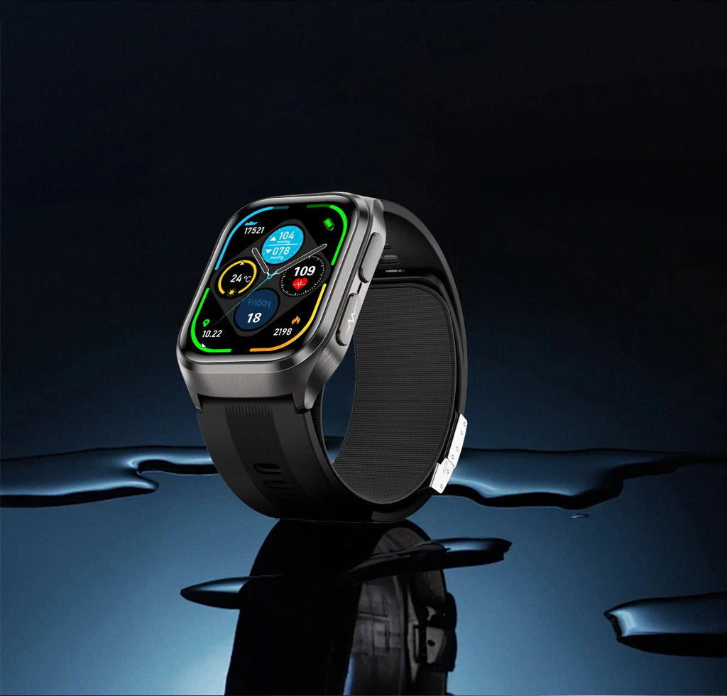Air Pump Blood Pressure Smart Watch