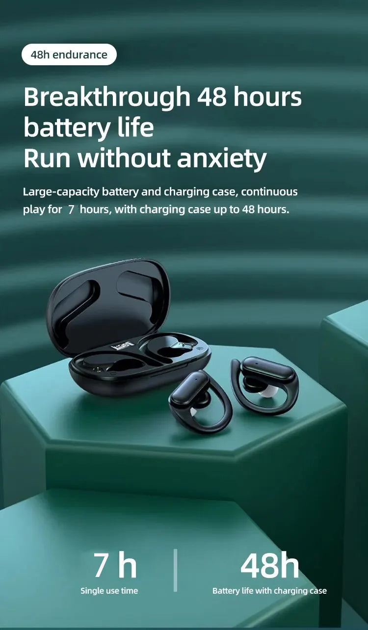 A520 Wireless Bluetooth Headset HD Stereo Touch Control