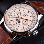 Forsining Men's Moon Phase Automatic Watch