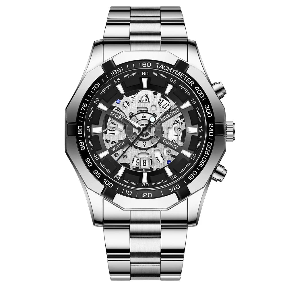 BINBOND S033 Men's Business Quartz Watch