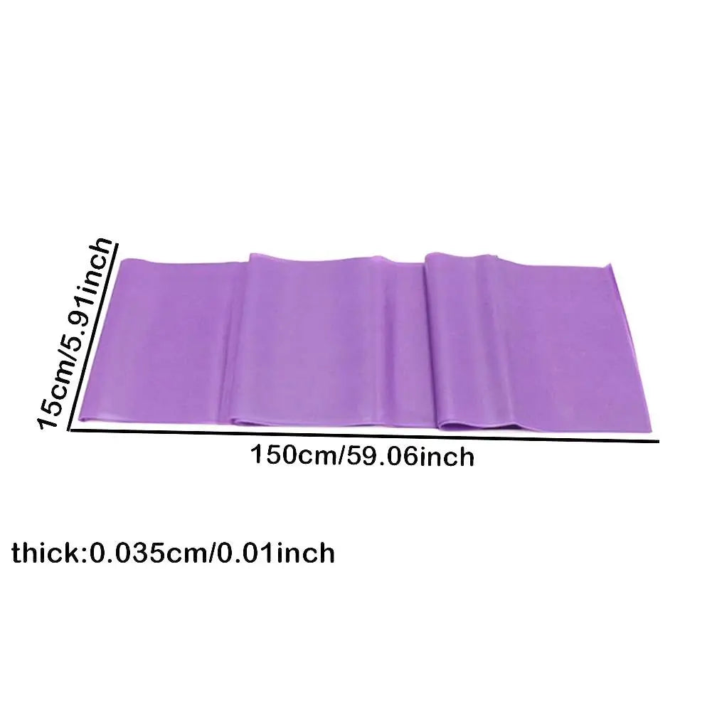 Natural Rubber Yoga Resistance Bands