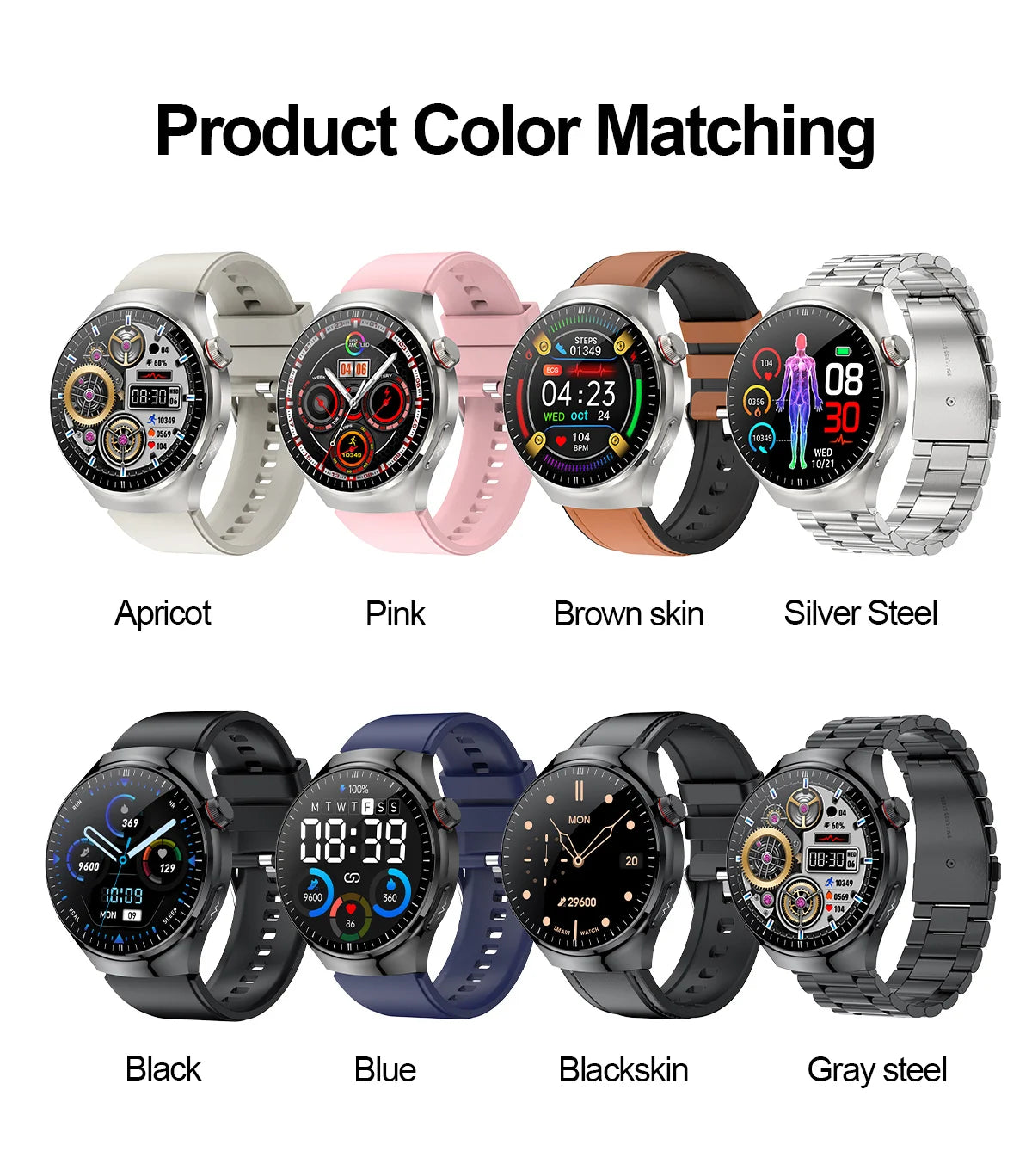 ECG Uric Acid Health Smart Watch