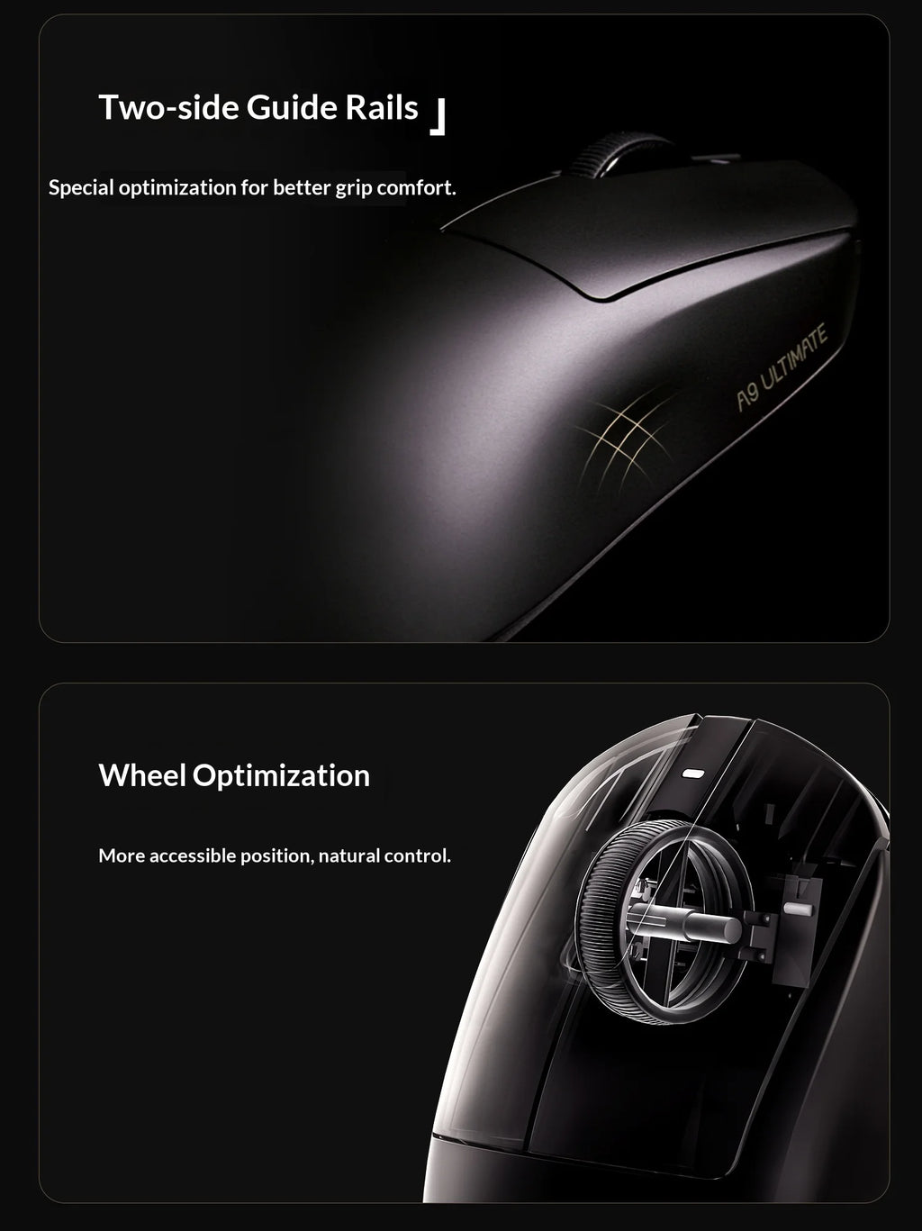 ATK DragonFly A9 Air Wireless Gaming Mouse 42000 DPI 8KHz