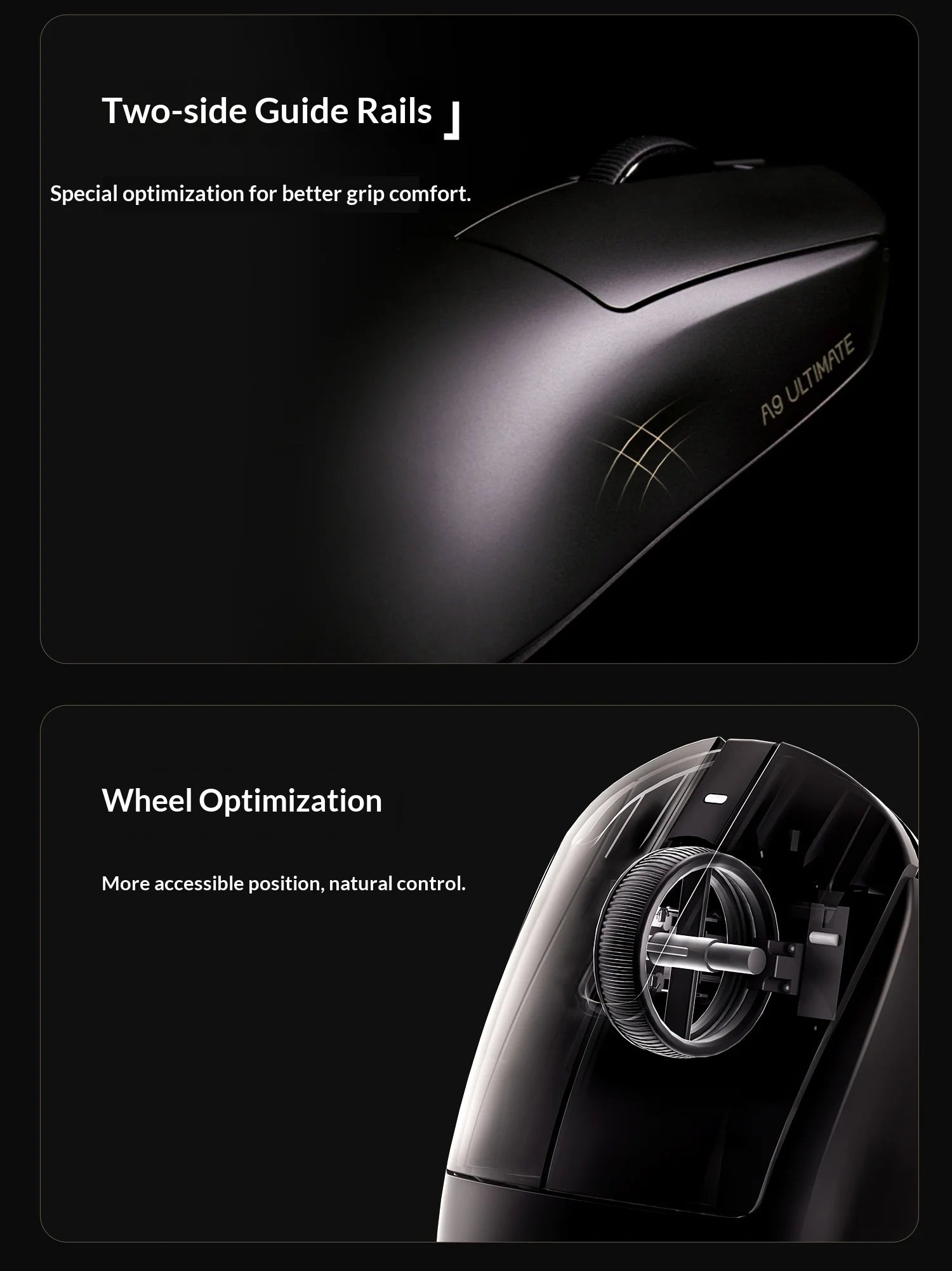ATK DragonFly A9 Air Wireless Gaming Mouse 42000 DPI 8KHz