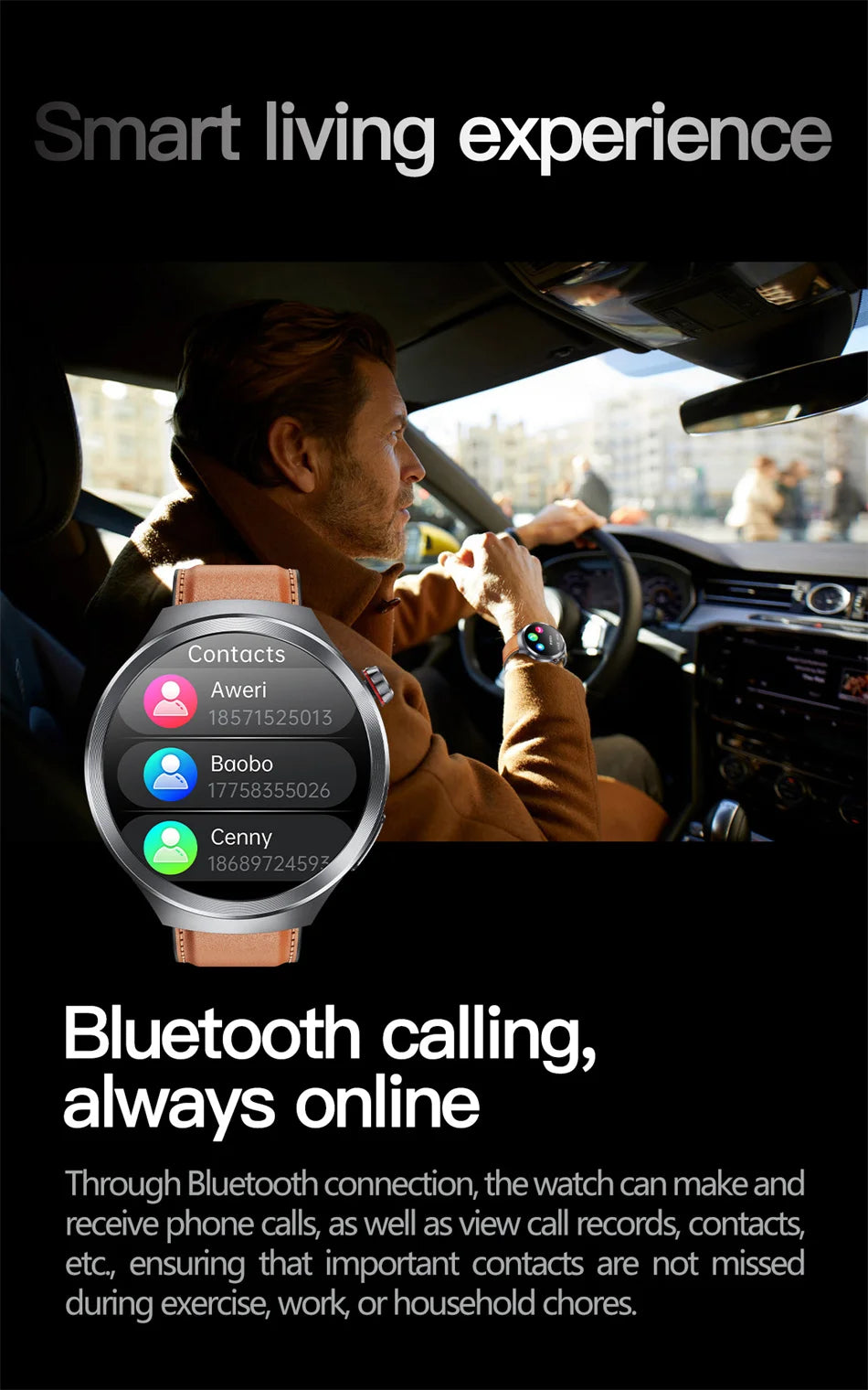 ECG+PPG Blood Lipid Smart Watch