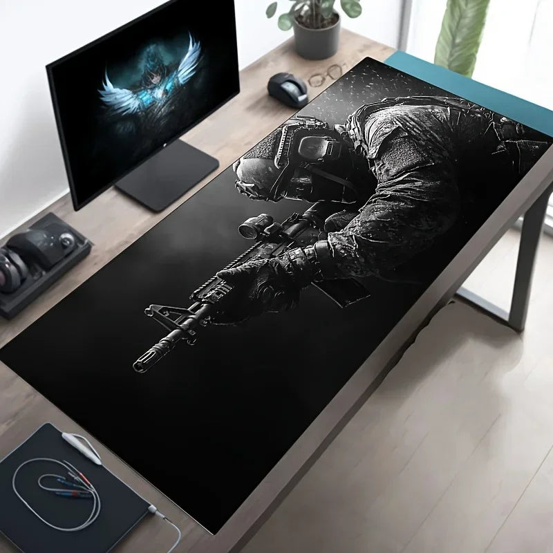 XXL Tactical Gaming Mouse Pad Non-Slip Stitched Edges