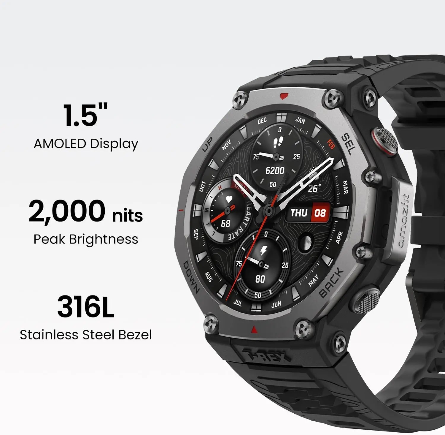 Military Smart Watch 48mm