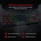 Redragon K582 SURARA 104-Key RGB Mechanical Gaming Keyboard
