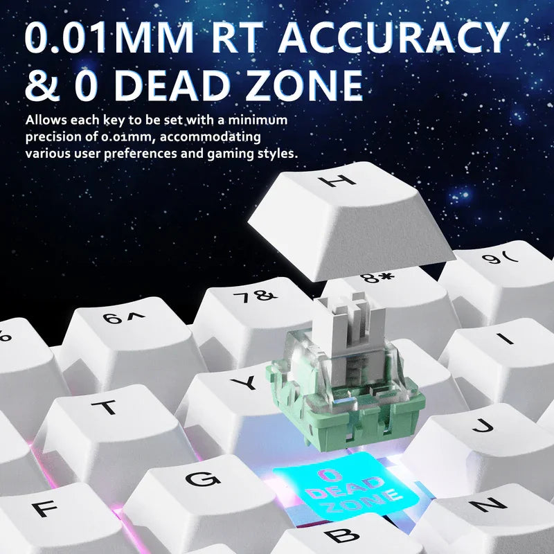 ATTACK SHARK X65 HE 65% Gaming Keyboard 8000Hz RGB