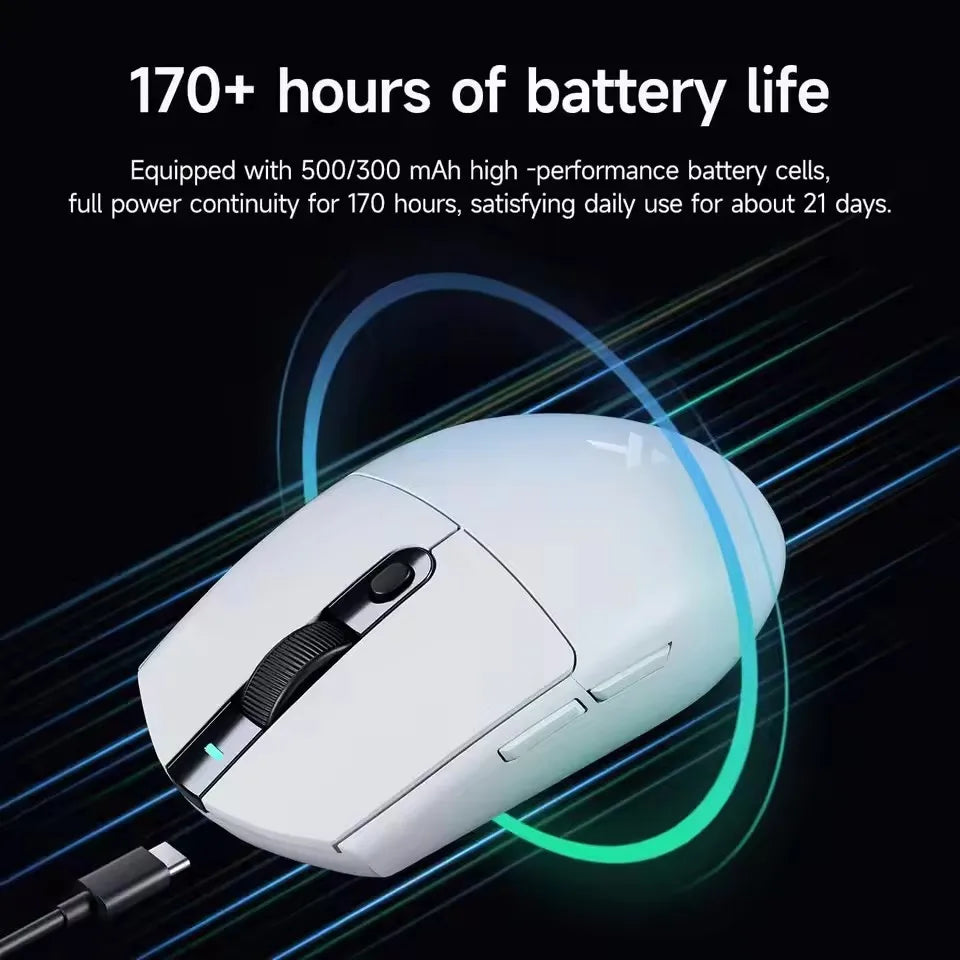 MCHOSE G3 V2 Pro Gaming Mouse Wireless Tri-mode PAW3395 800mAh Charging Lightweight Ergonomics Esports Mouse PC Office Accessori