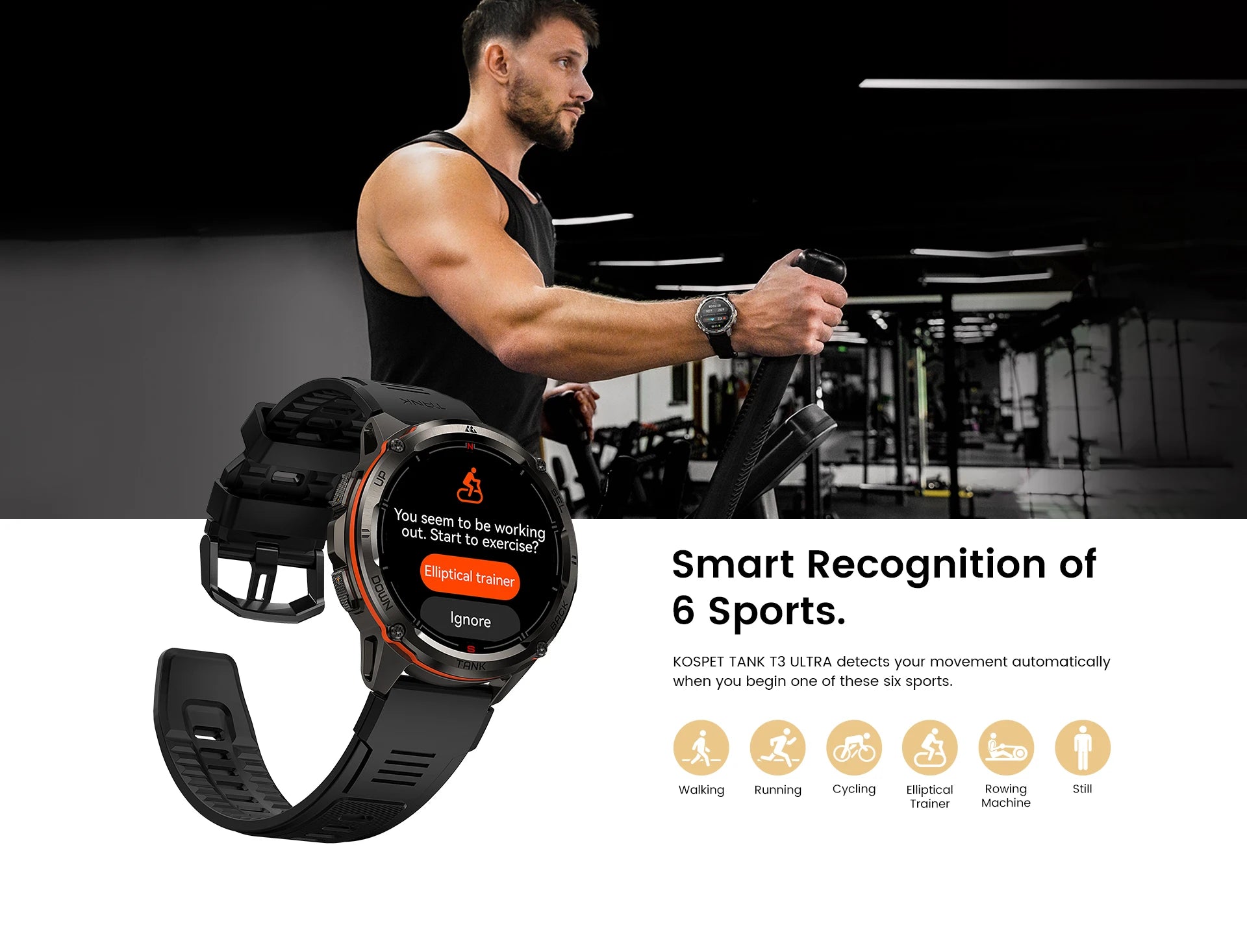 Rugged GPS Smart Watch – AMOLED