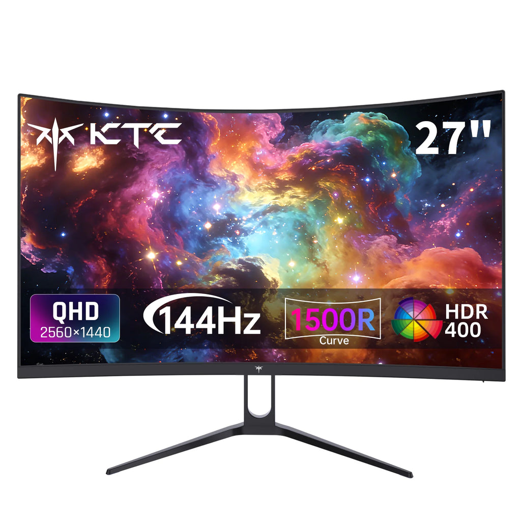 KTC H27S5C 27" Curved QHD 144Hz Gaming Monitor