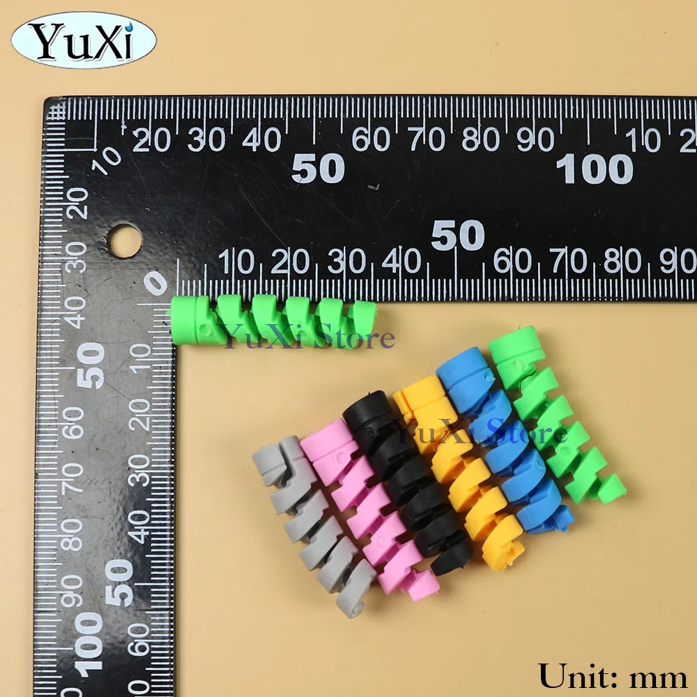Silicone Spiral Cable Protector Set