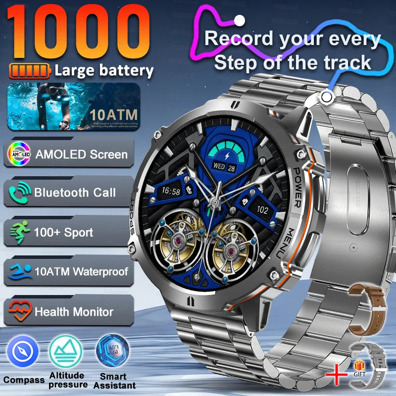 Large Battery Outdoor Smart Watch