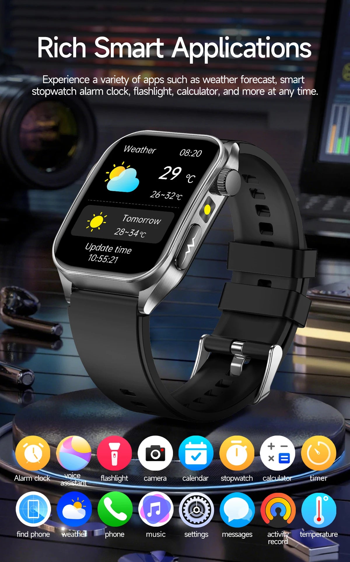 Non-Invasive Laser Health Smart Watch