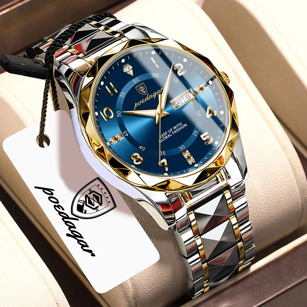 POEDAGAR 858 Men's Business Quartz Watch