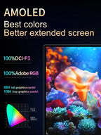 14" 4K OLED Portable Touchscreen Monitor with Stylus