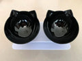 Non-Slip Double Pet Bowl with Stand – Cat & Dog Feeder