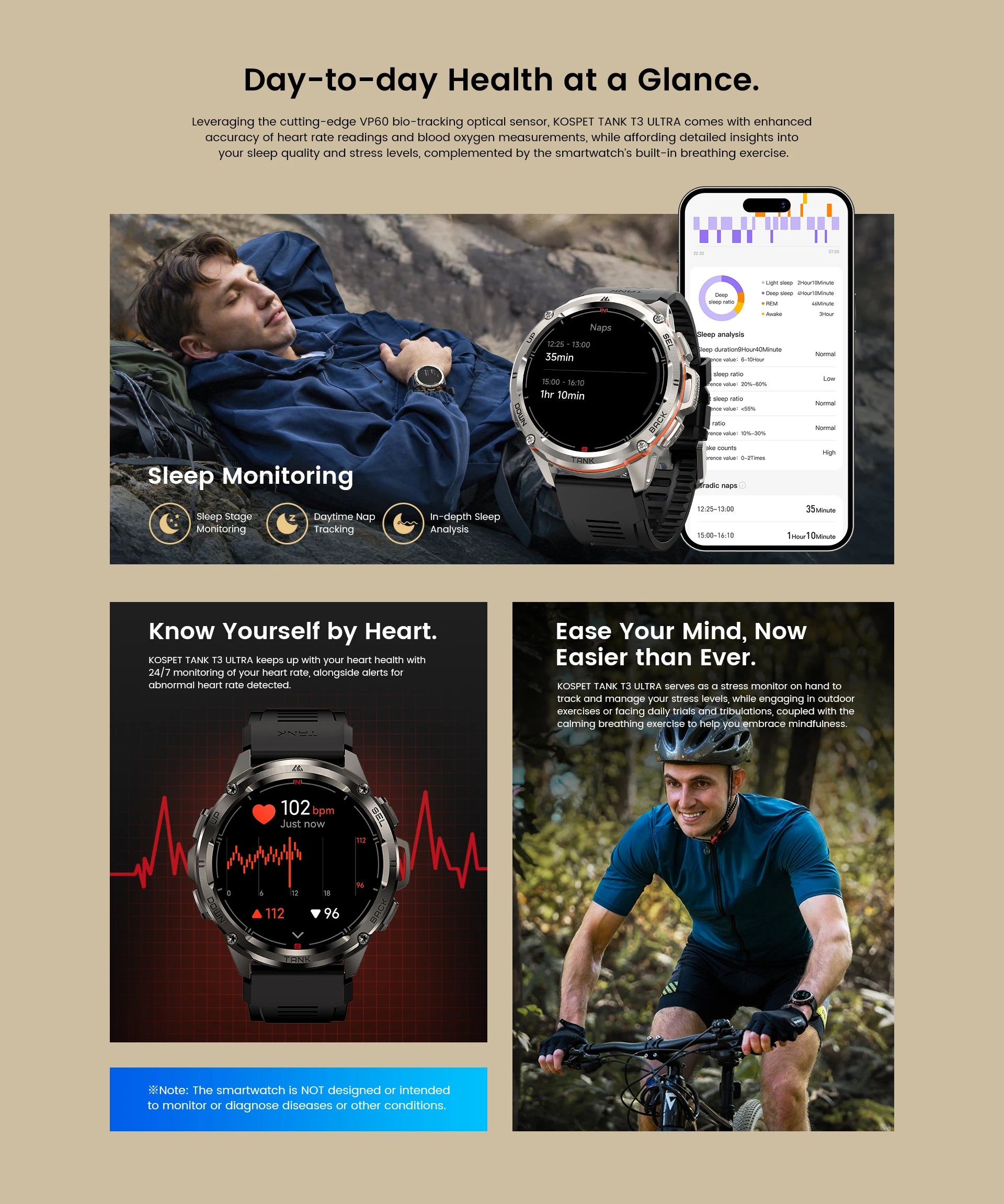 GPS Fitness Smart Watch – AMOLED