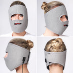 Electric Heated Facial Mask – Red Light Massager for Muscle Relaxation