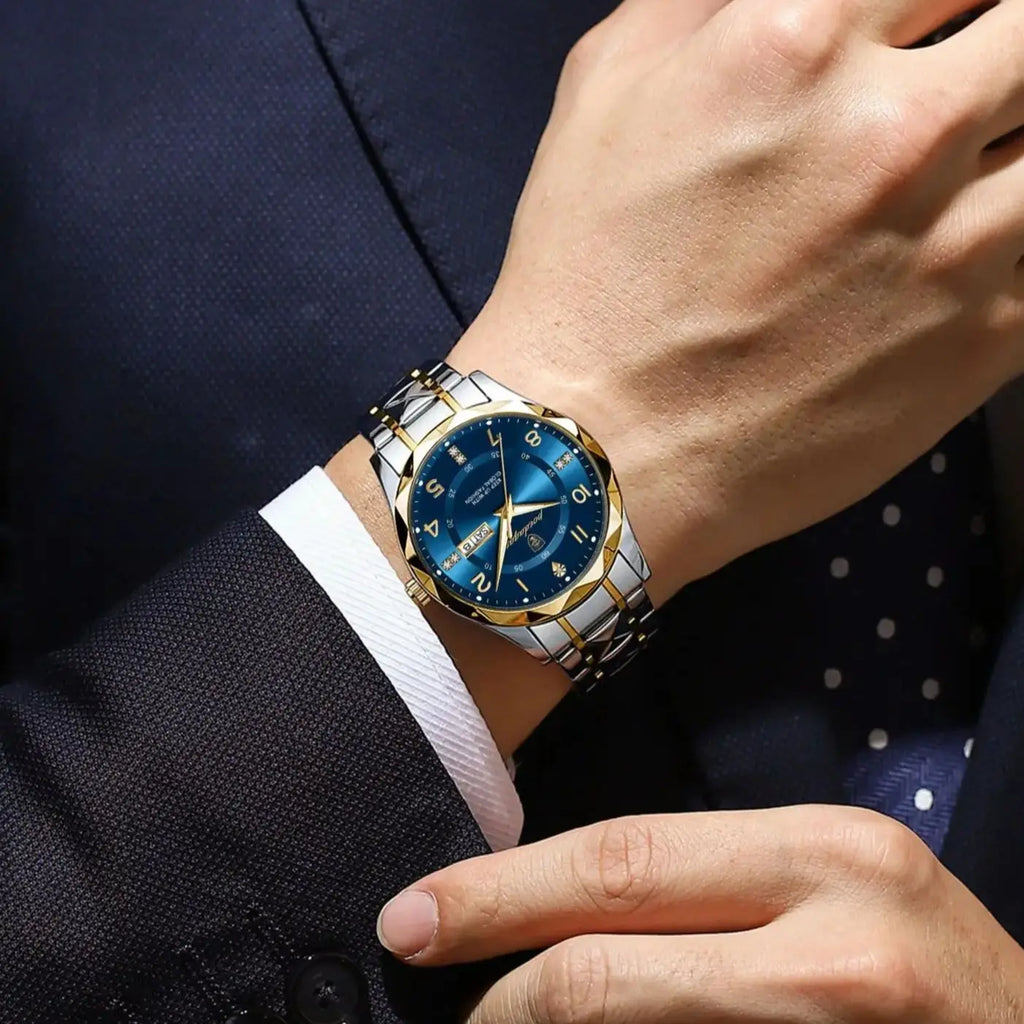 POEDAGAR 858 Men's Business Quartz Watch