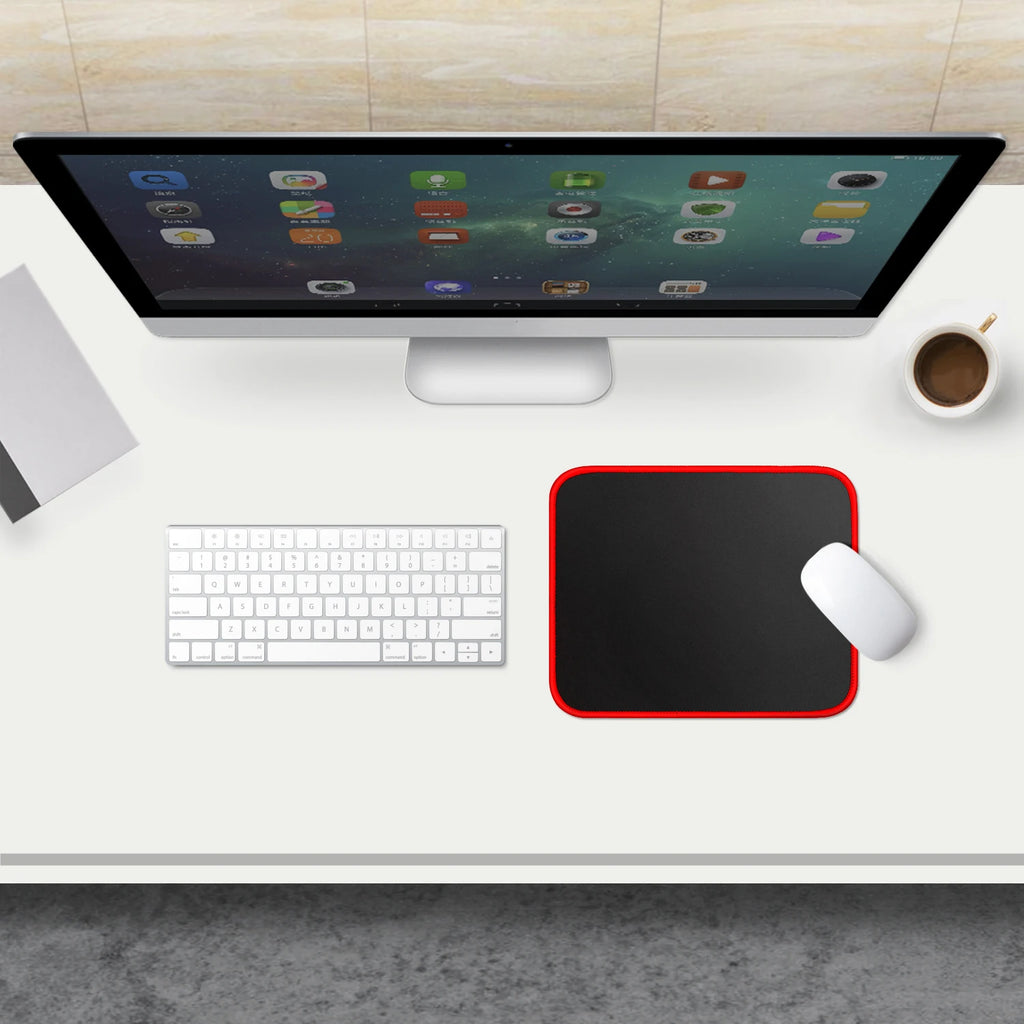 Small Gaming Mouse Pad Stitched Edge Non-Slip Washable