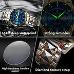 POEDAGAR 858 Men's Business Quartz Watch