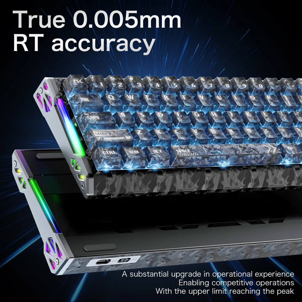 ATTACK SHARK R68 HE RGB Gaming Keyboard