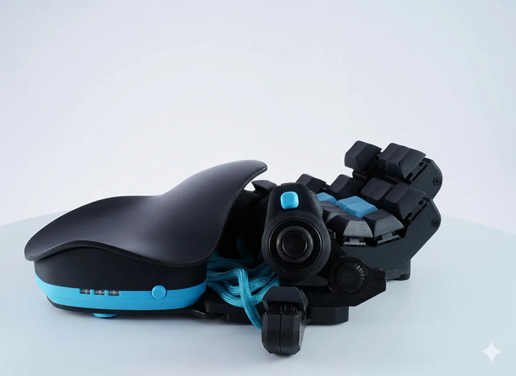 GameClaw One-Handed Gaming Keyboard with WASD Joystick