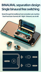 TWS F9-5 Bluetooth 5.3 Earbuds HiFi Waterproof Hearing Aid