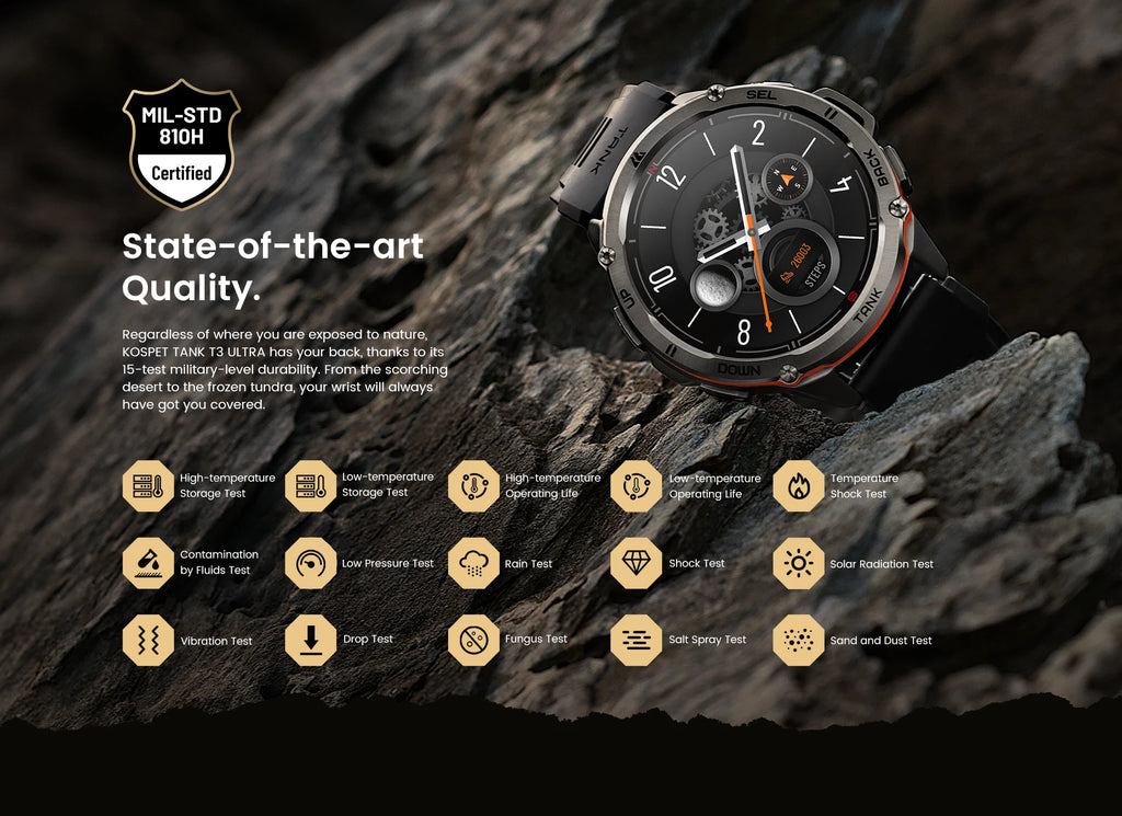 Rugged GPS Smart Watch – AMOLED