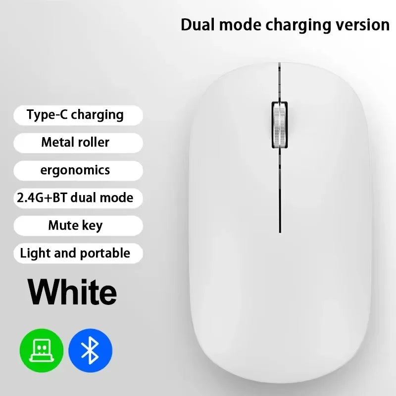 Lenovo Wireless Mouse 2.4G Bluetooth Dual Mode Silent
