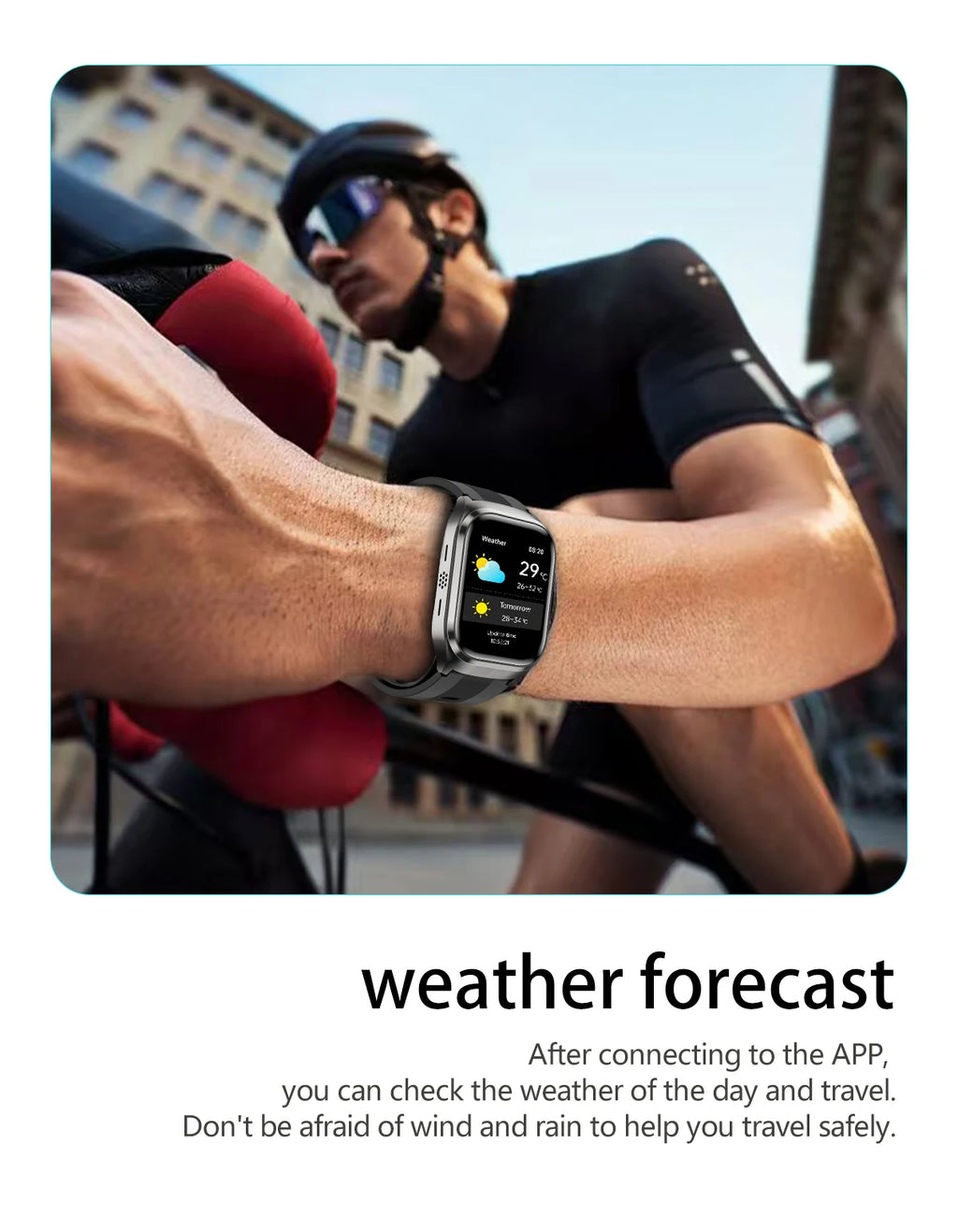 Airbag ECG Smart Watch with NFC
