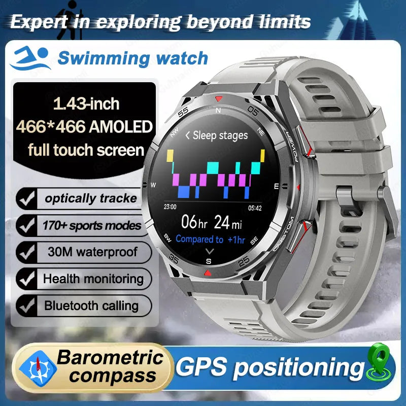 Waterproof GPS Smart Watch